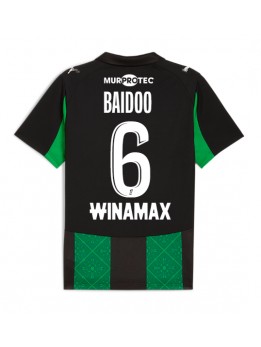 Moški Nogometna dresi replika RC Lens Samson Baidoo #6 Gostujoči 2025-26 Kratek rokav Moški Nogometna dresi replika RC Lens Samson Baidoo #6 Gostujoči 2025-26 Kratek rokav